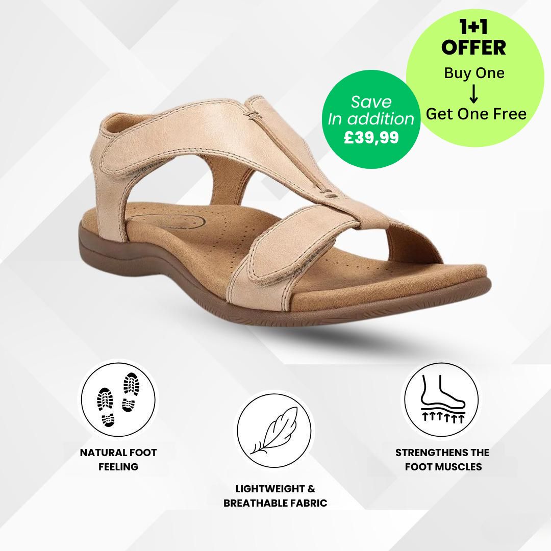 OrthoSun™ - ergonomic orthopaedic sandals for pain relief - Limited Edition (Buy One, Get One Free)