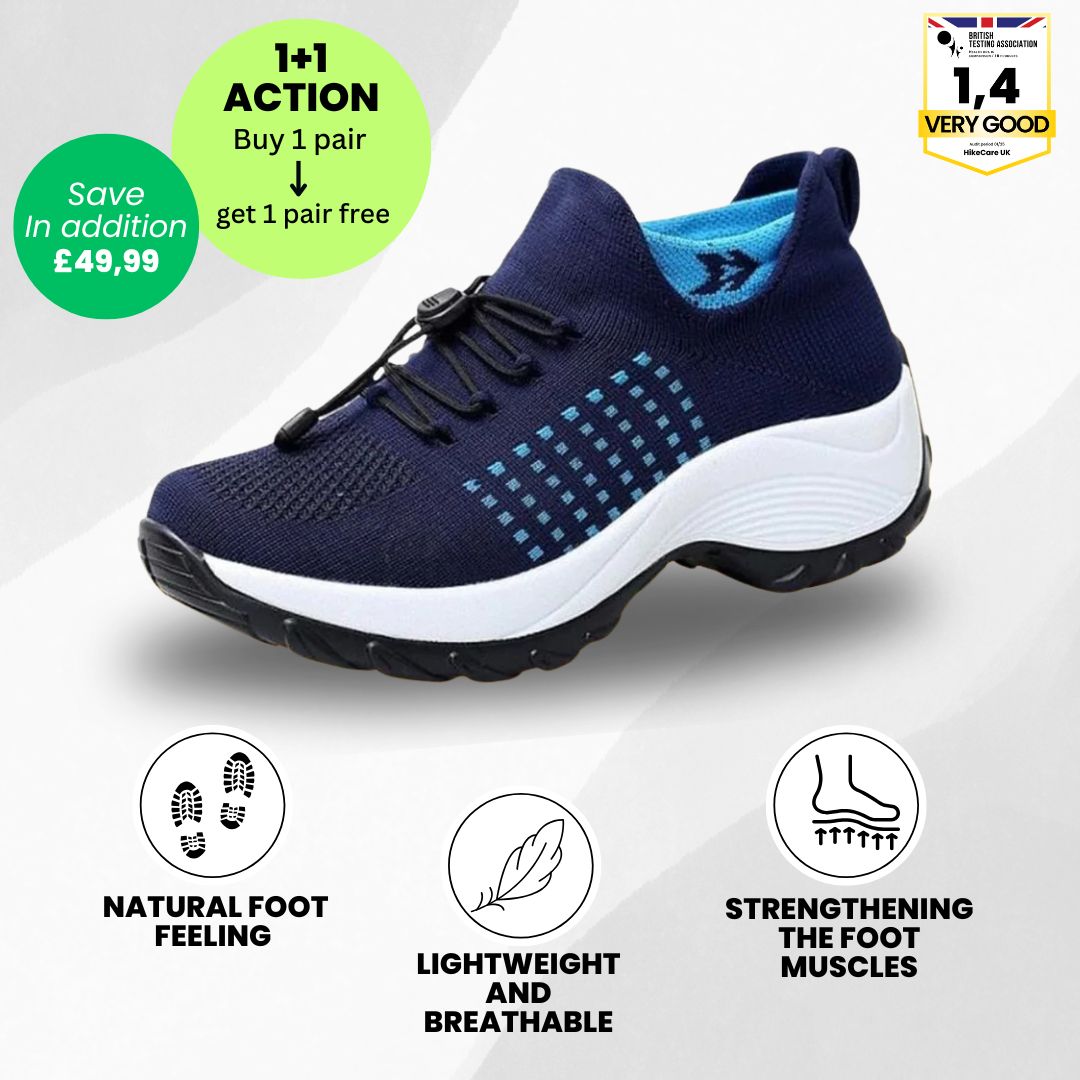 Orthofit™ EasyWalk - Ergonomic Pain Relief Shoe for Women - Limited Edition (Buy One, Get One Free)