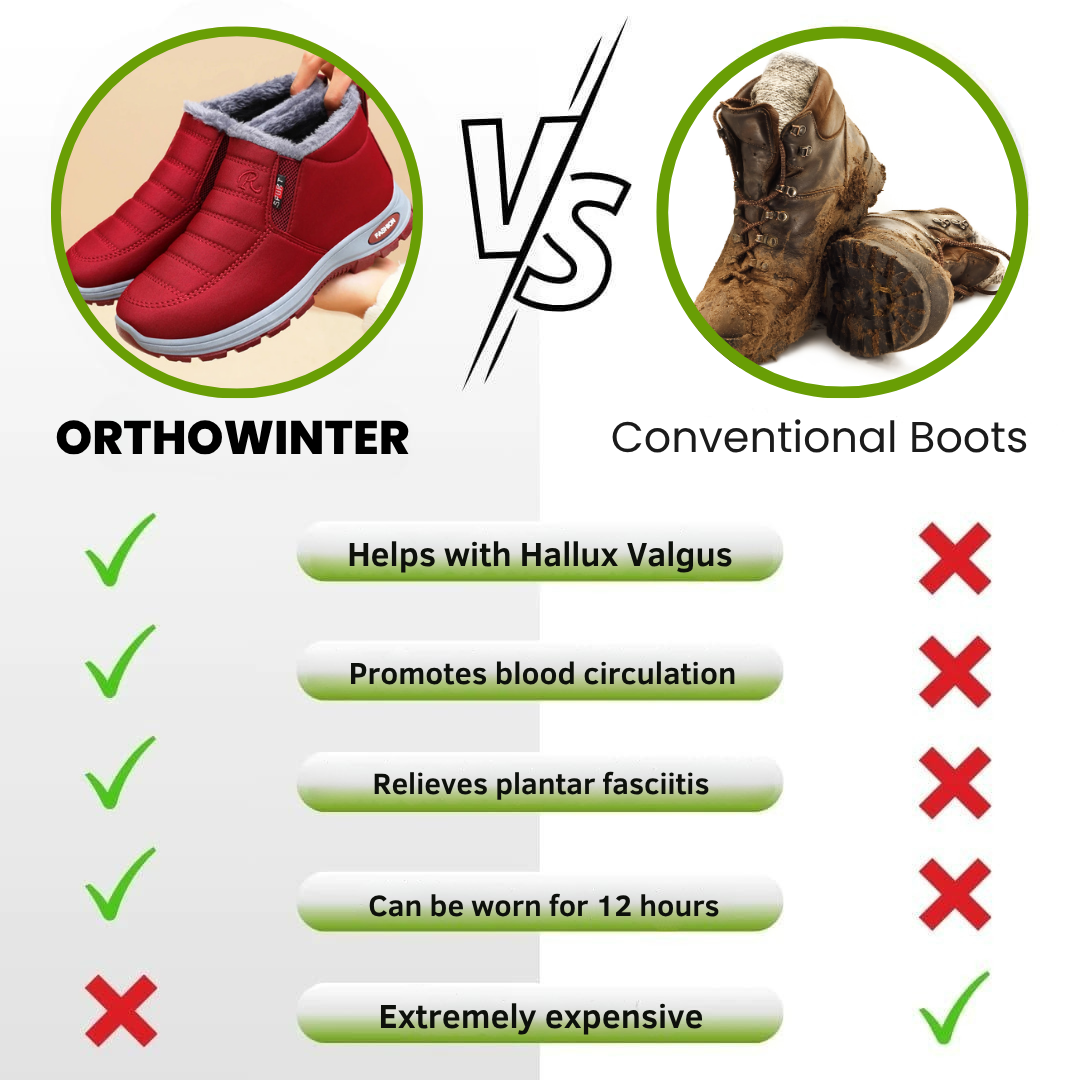 OrthoWinter - ergonomic, waterproof, insulated shoes