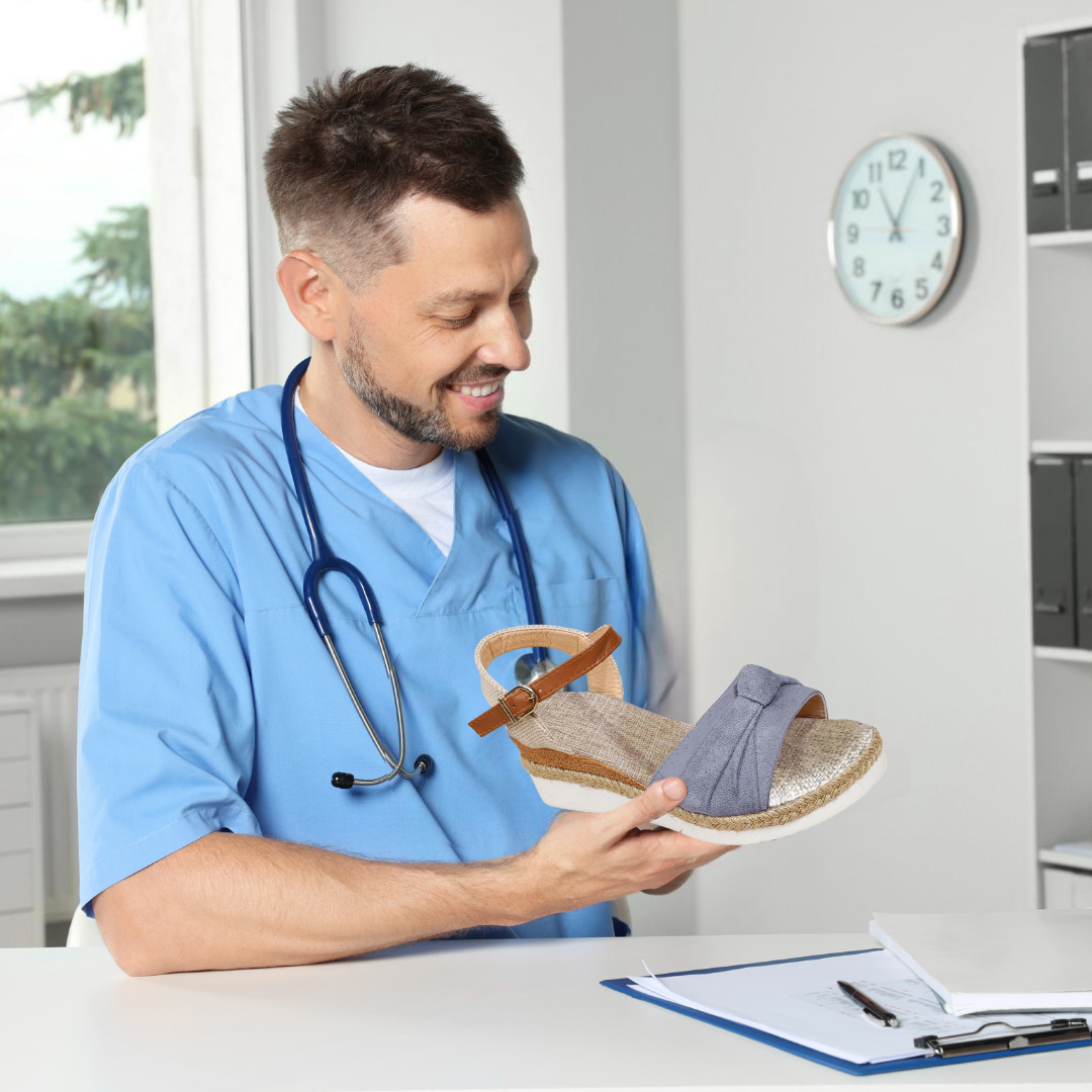 OrthoLuna - orthopaedic pain relieving sandals for more comfort