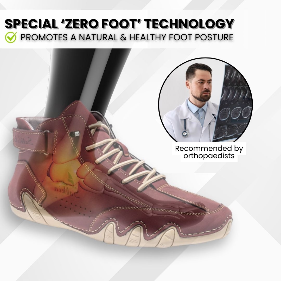 Alpaka - orthopedic, waterproof & non-slip leather barefoot shoes - Limited Edition (Buy One, Get One Free)