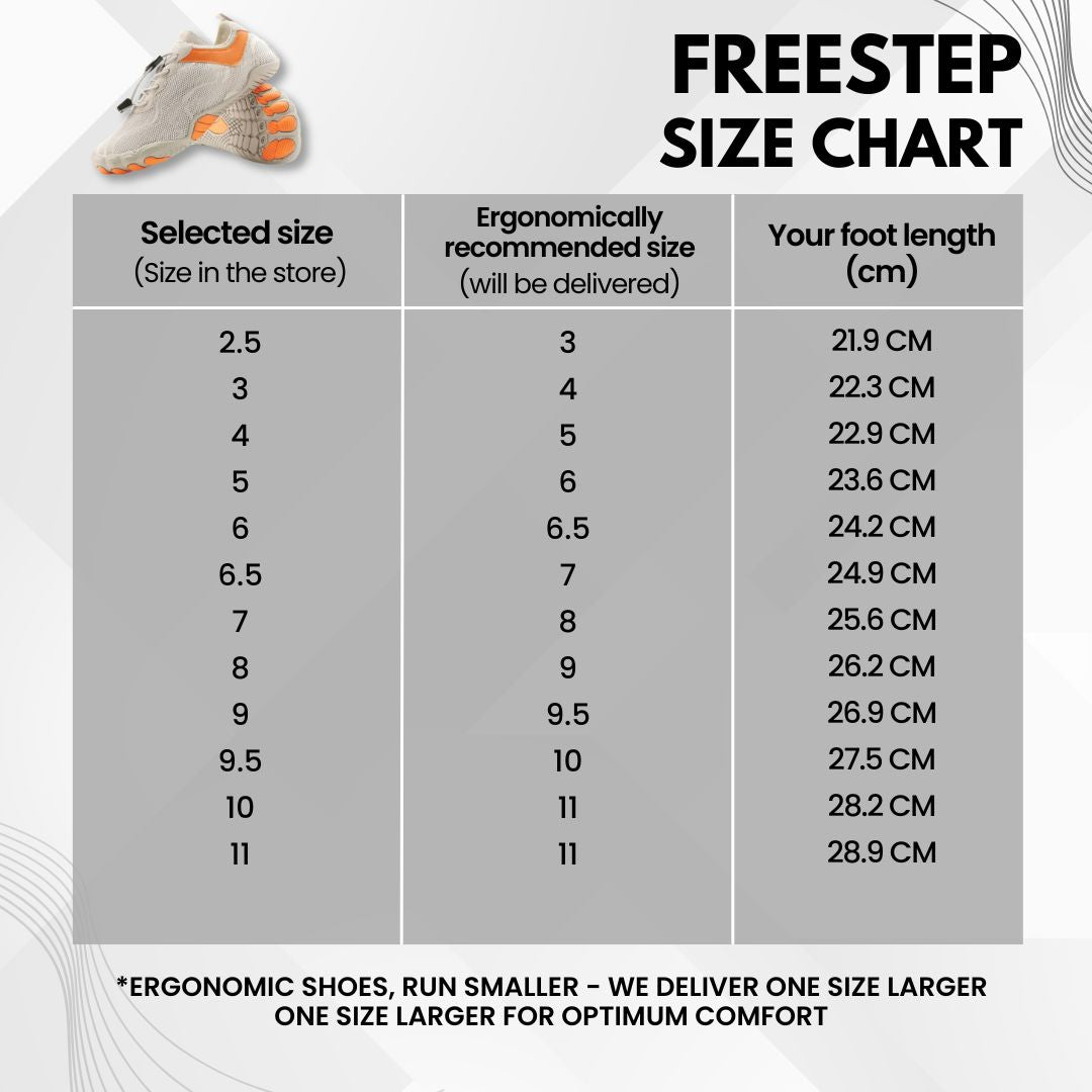 FreeStep - ergonomic, pain relieving & waterproof barefoot shoes