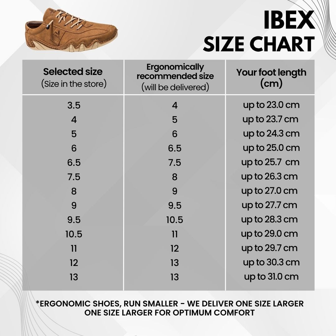 Ibex - ergonomic, pain relieving & waterproof leather barefoot shoe - Limited Edition (Buy One, Get One Free)