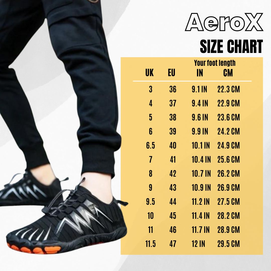 AeroX Pro - healthy & pain relieving barefoot shoes (Unisex) - Limited Edition (Buy One, Get One Free)