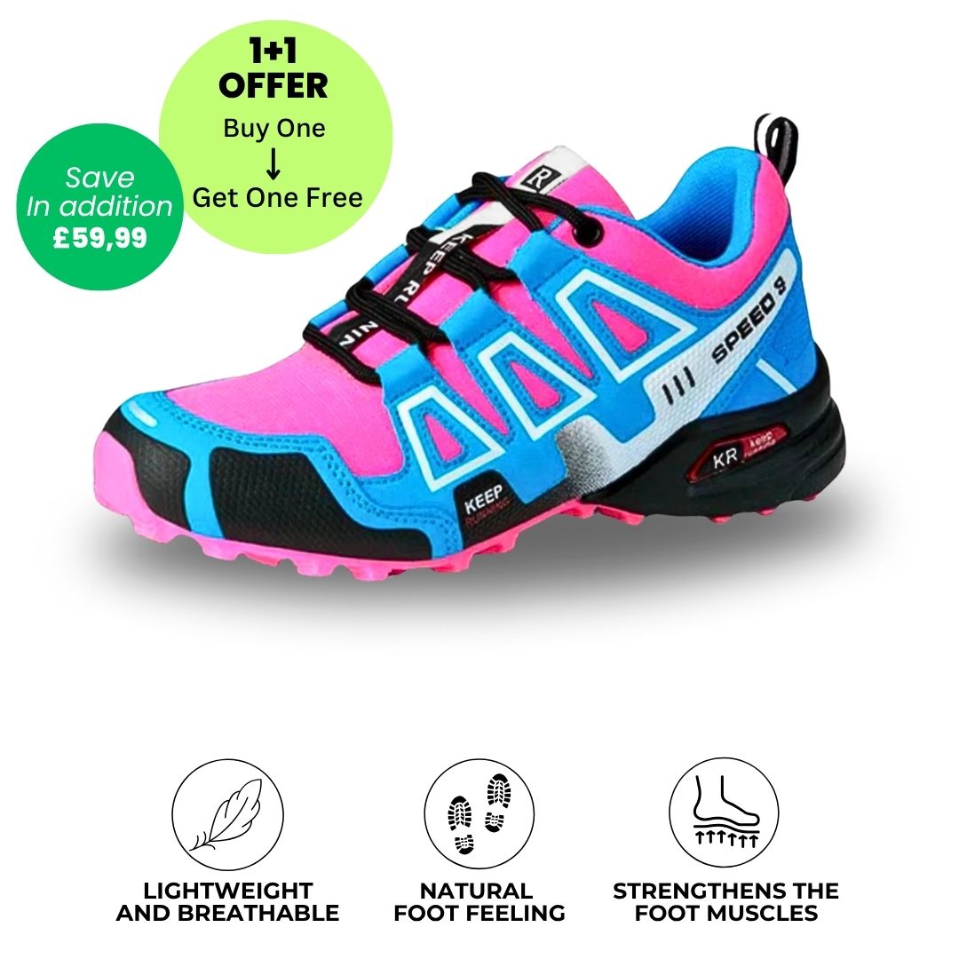 OrthoTrekking (2025) - ergonomic walking and hiking shoe for pain relief (Unisex) - Limited Edition (Buy One, Get One Free)