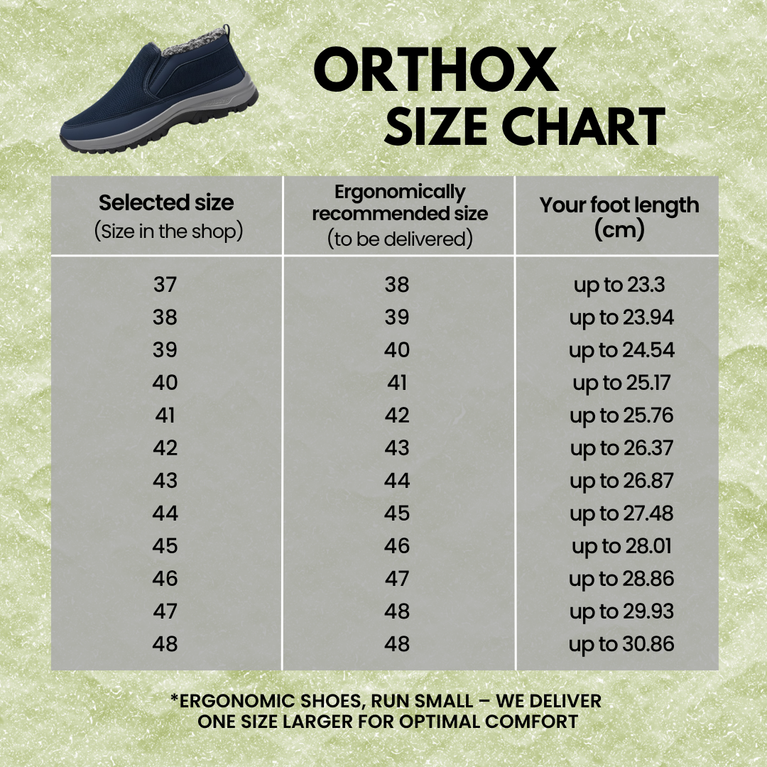 Orthox - Ergonomic, waterproof & non-slip shoes for autumn and winter