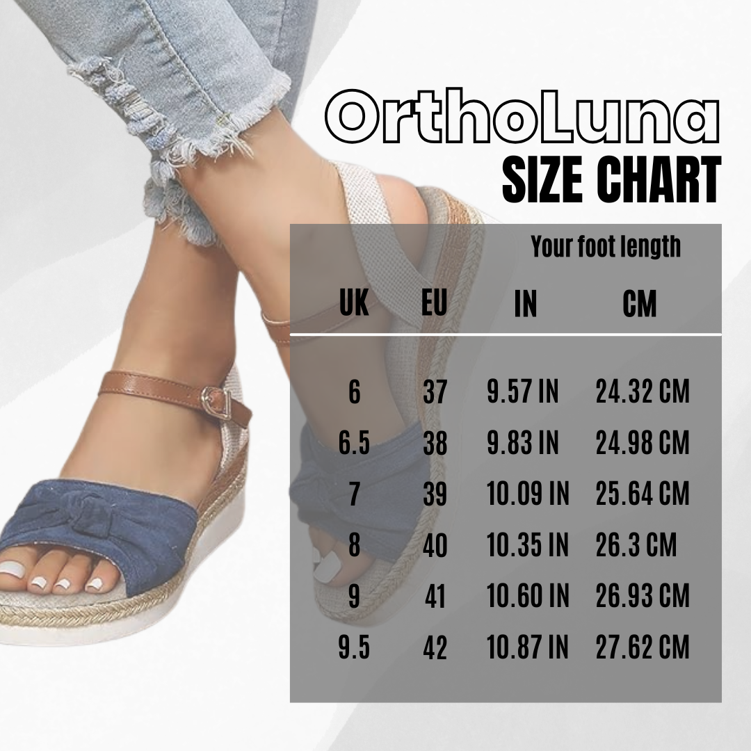 OrthoLuna - orthopaedic pain relieving sandals for more comfort - Limited Edition (Buy One, Get One Free)