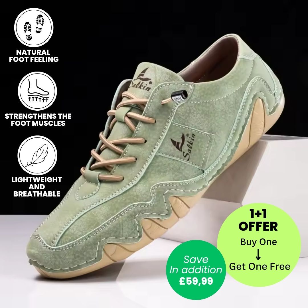 Ibex - ergonomic, pain relieving & waterproof leather barefoot shoe - Limited Edition (Buy One, Get One Free)