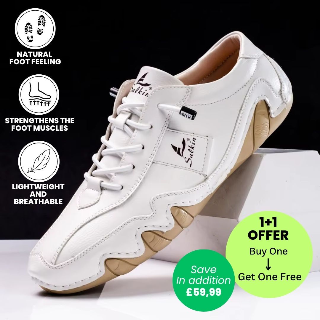 Ibex - ergonomic, pain relieving & waterproof leather barefoot shoe - Limited Edition (Buy One, Get One Free)