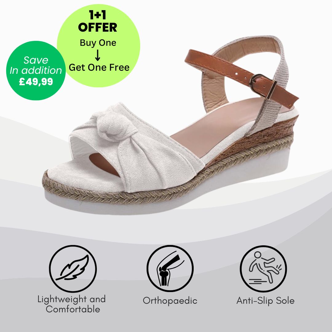 OrthoLuna - orthopaedic pain relieving sandals for more comfort - Limited Edition (Buy One, Get One Free)