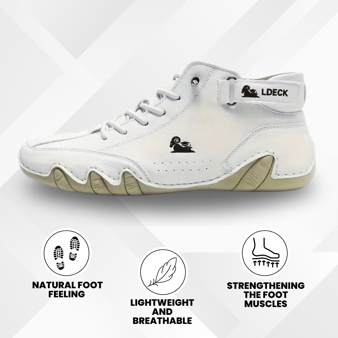 Alpaca – Ergonomic, Non-Slip & Waterproof Leather Barefoot Shoes for Natural Pain Relief