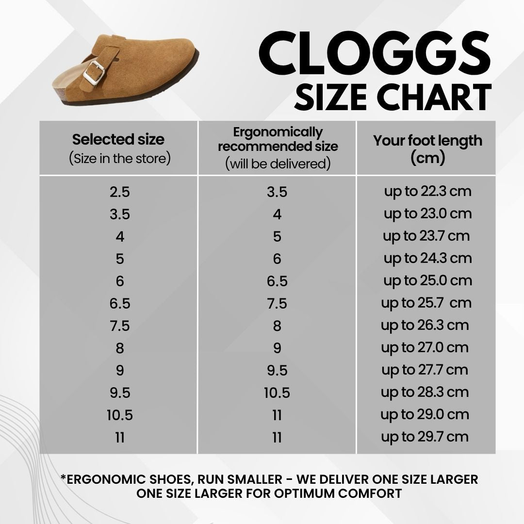 Cloggs - the original for maximum comfort