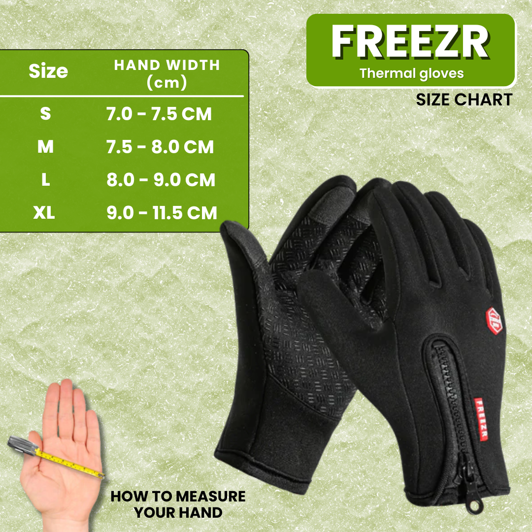 FREEZR Thermo Gloves - perfect for any adventure