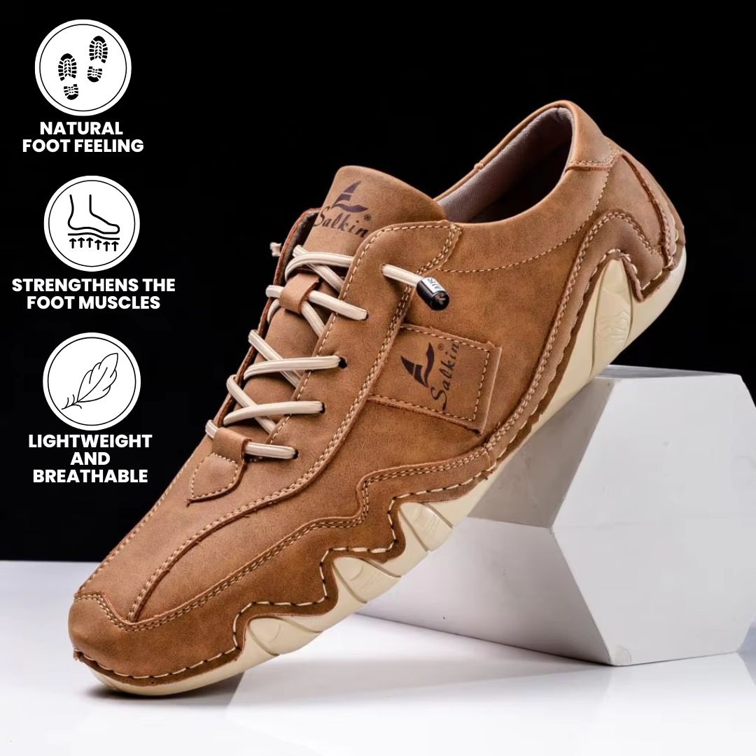 Ibex - ergonomic, pain relieving & waterproof leather barefoot shoe