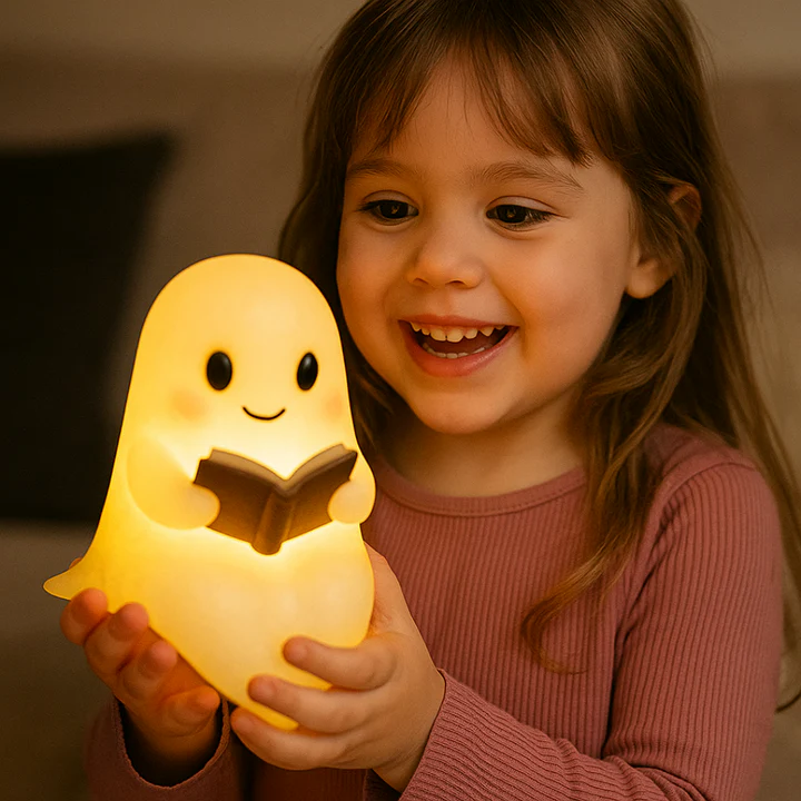 Handcrafted Night Ghost Lamp – Warmth and light in one gentle touch