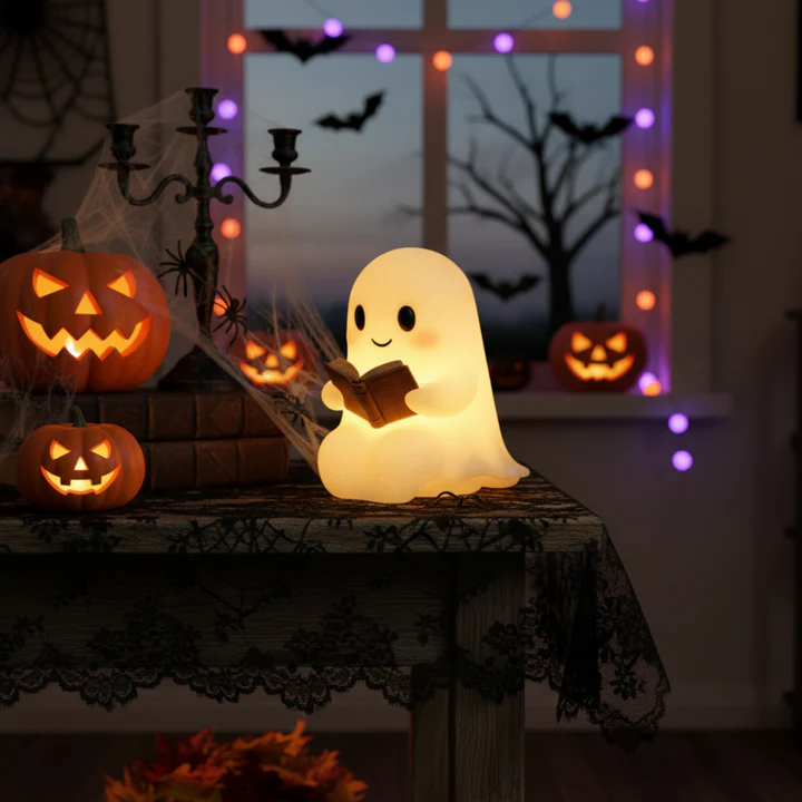 Handcrafted Night Ghost Lamp – Warmth and light in one gentle touch
