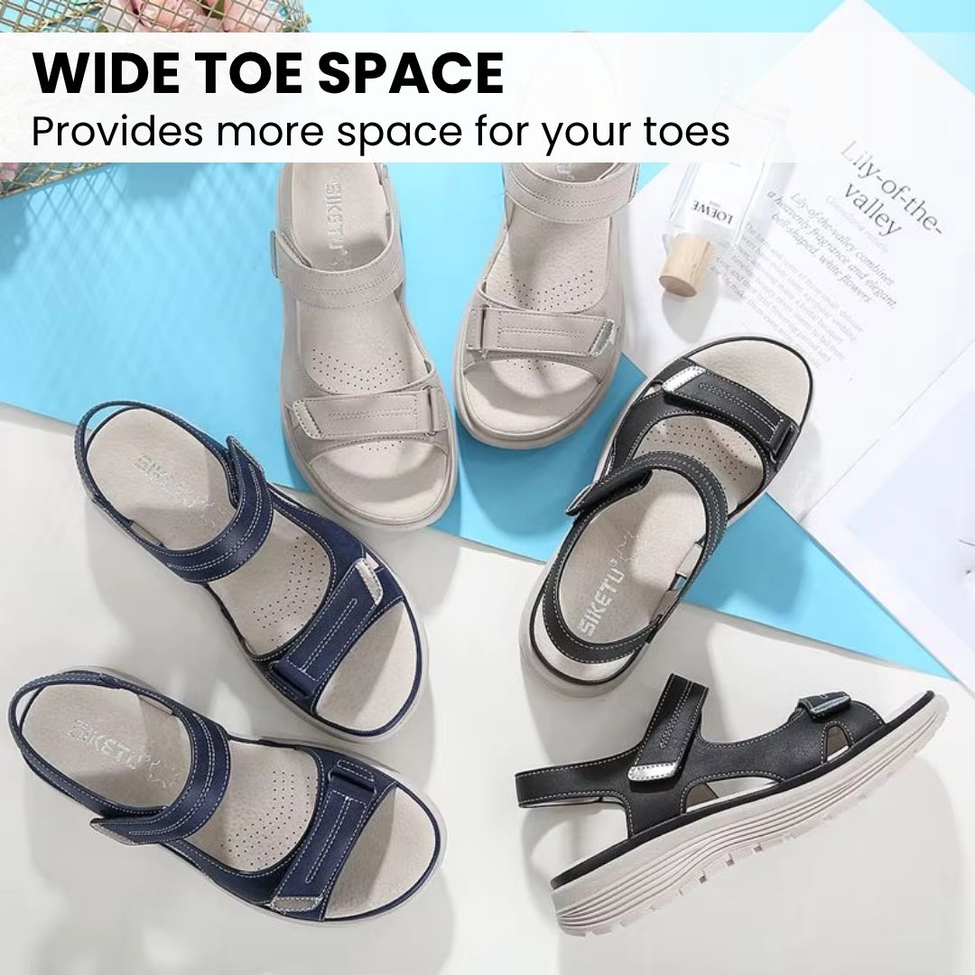 OrthoKlara - ergonomic, pain relieving & non-slip sandals for women