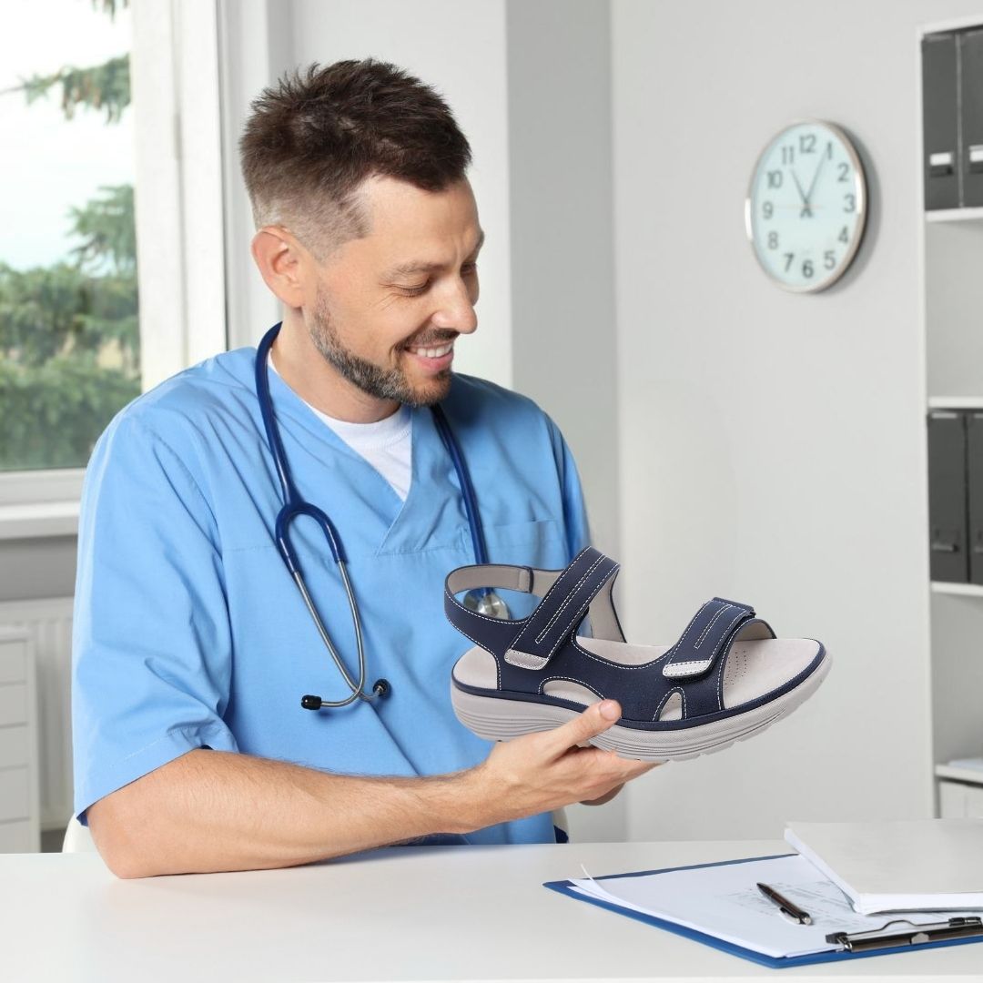 OrthoKlara - ergonomic, pain relieving & non-slip sandals for women